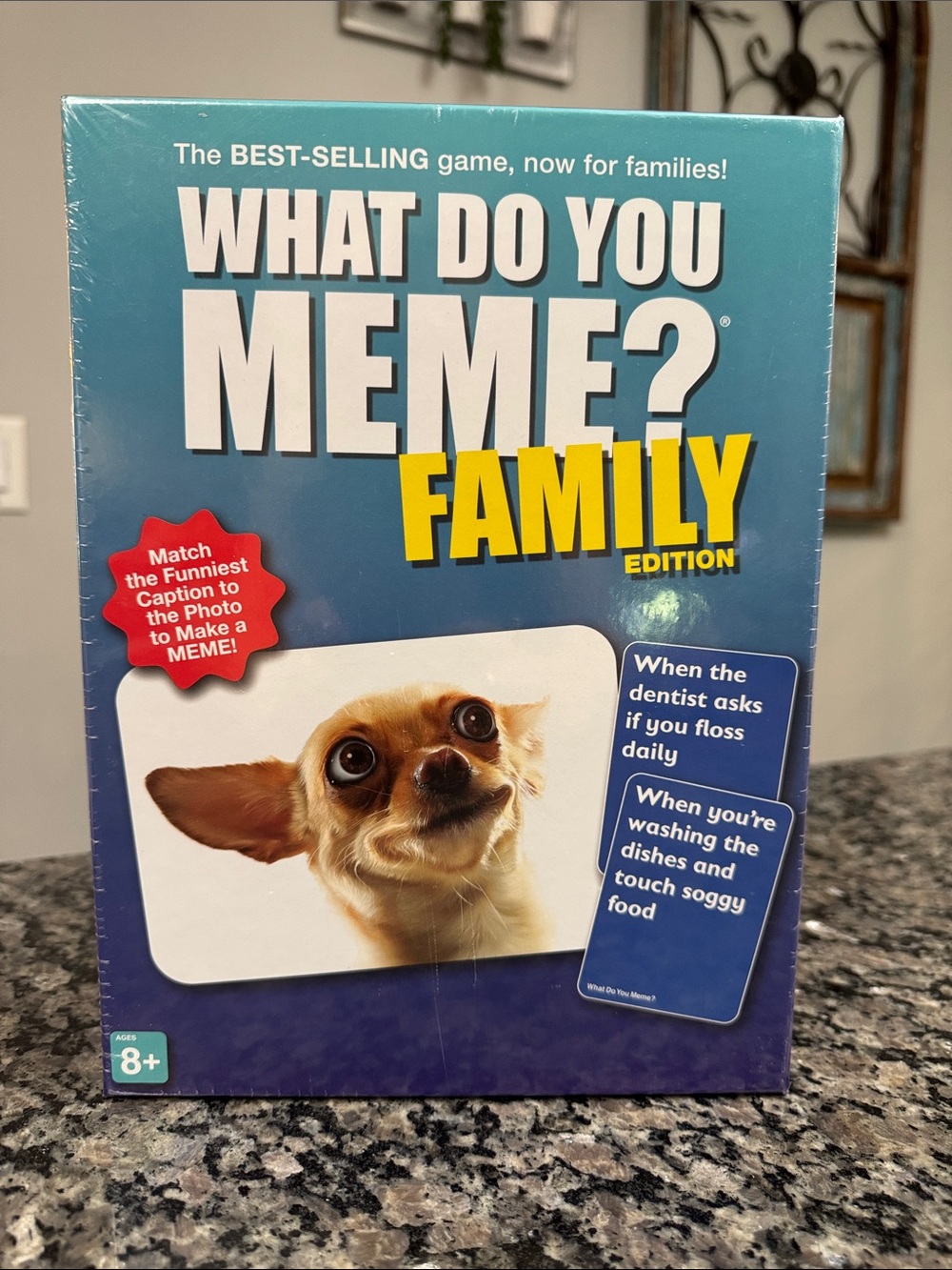 What do you meme? Family Edition Party Game NWT